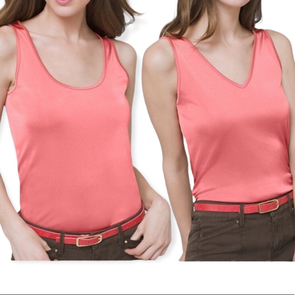 Size XS WHBM Top Shirt Tank‎ Reversible